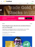 Hyperliquid surges ahead in decentralized futures race as rivals fade