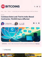 Coinbase Data Breach Exposes 70,000 User Accounts