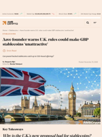 Aave founder warns U.K. rules could make GBP stablecoins 'unattractive' - AMBCrypto