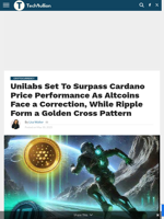 Unilabs Outshines Cardano After Market Dip, Ripple Signals Breakout With Golden Cross