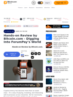 Hands-on Review by Bitcoin.com - Digging Into ForumPay’s World – Hands-On Review Bitcoin News