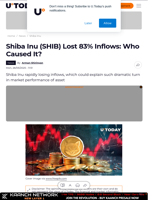 Shiba Inu (SHIB) Lost 83% Inflows: Who Caused It?