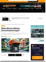Make Bitcoin Mining Decentralized Again