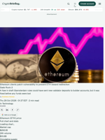 Ethereum clients patch vulnerability to prevent ETH reward redirection