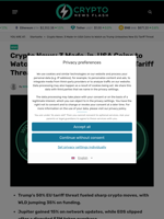 Crypto News: 3 Made-in-USA Coins to Watch as Trump Unleashes New EU Tariff Threat - Crypto News Flash