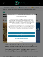 Why Coinbase Is Tokenizing DOGE and XRP on Base—And What It Means - Crypto News Flash