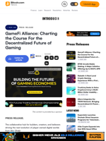 GameFi Alliance: Charting the Course For the Decentralized Future of Gaming – Press release Bitcoin News