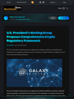 U.S. President’s Working Group Proposes Comprehensive Crypto Regulatory Framework - Blockchain.News