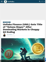 Unilabs Finance (UNIL) Gets Title of “Solana Slayer” After Dominating Markets in Choppy Q3 Ending
