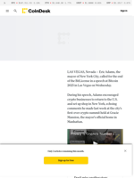 NYC Mayor Eric Adams Calls For the End of NYDFS' BitLicense, Proposes 'BitBond'