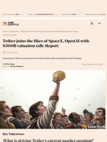 Tether joins the likes of SpaceX, OpenAI with $500B valuation talk: Report - AMBCrypto