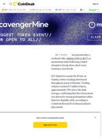 ICP Price Falls to $3.77 After Rejection From $4.28 Resistance