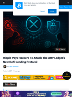 Ripple Pays Hackers To Attack The XRP Ledger’s New DeFi