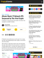 Altcoin Shock: Pi Network (PI) Surpassed by This Viral Crypto
