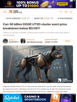 Can 36 billion DOGE UTXO cluster avert price breakdown below $0.081? - AMBCrypto