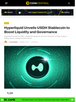 Hyperliquid Unveils USDH Stablecoin to Boost Liquidity