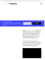 BTC, ETH, DOGE, XRP Price News: BTC Holds $118K as CPI Print Fuels Rate Cut Bets