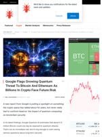Google Flags Growing Quantum Threat To Bitcoin And Ethereum As Billions In Crypto Face Future Risk - NullTX