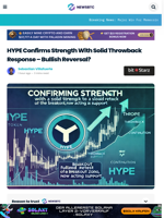 HYPE Confirms Strength With Solid Throwback Response – Bullish Reversal?