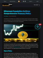 Ethereum Foundation Outlines Comprehensive Treasury Policy - Blockchain.News