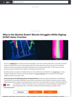 Why is the Market Down? Bitcoin Struggles While Digitap ($TAP) Gains Traction