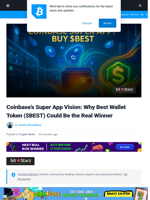 Coinbase’s Super App Vision: Why Best Wallet Token ($BEST) Could Be the Real Winner