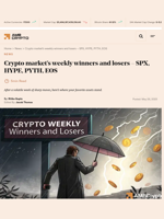 Crypto market’s weekly winners and losers – SPX, HYPE, PYTH, EOS - AMBCrypto