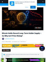 Bitcoin Holds Record Long-Term Holder Supply – So Why Isn't Price Rising? | Bitcoinist.com