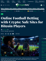 Online Football Betting with Crypto: Safe Sites for Bitcoin Players - Crypto Daily