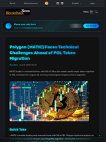 Polygon (MATIC) Faces Technical Challenges Ahead of POL Token Migration - Blockchain.News