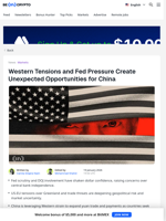 Dollar Confidence Could Hit All-Time Low: Good News For China?