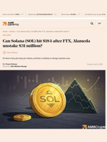 Can Solana (SOL) hit $184 after FTX, Alameda unstake $31 million?