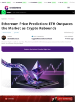 Ethereum Price Prediction: ETH Rebound Tests Key Levels
