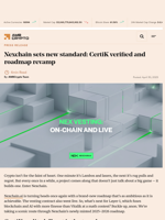 Nexchain sets new standard: CertiK verified and roadmap revamp - AMBCrypto