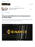 Programmable RWAs Move From Tokenization to On-Chain Utility - Blockchain.News
