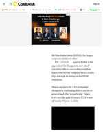 Ethereum Treasury News: BitMine (BMNR) Appoints Chi Tsang as CEO