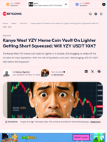 Kanye West YZY Meme Coin Vault On Lighter Short Squeeze