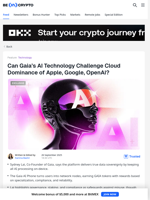 Can Gaia Challenge Big Tech With Decentralized AI?