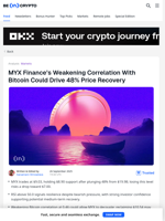 MYX - Bitcoin Divergence Could Lead to 48% Price Recovery
