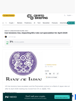 Iran tensions rise, impacting BOJ rate cut speculation for April 2026