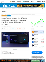 BingX Announces Its $300M BingX AI Evolution to Build the Future of AI-Powered Crypto