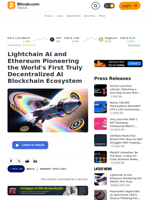 Lightchain AI and Ethereum Pioneering the World's First Truly Decentralized AI Blockchain Ecosystem – Branded Spotlight Bitcoin News