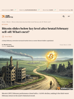 Bitcoin slides below key level after brutal February sell-off: What's next? - AMBCrypto