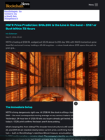 MSTR Price Prediction: SMA 200 Is the Line in the Sand — $137 or Bust Within 72 Hours - Blockchain.News