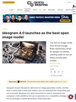 Ideogram 4.0 launches as the best open image model