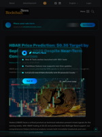 HBAR Price Prediction: $0.35 Target by September 2025 Despite Near-Term Consolidation - Blockchain.News
