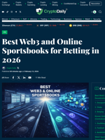 Best Web3 and Online Sportsbooks for Betting in 2026 - Crypto Daily
