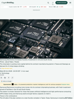 Samsung Electronics increases foundry investment in US and South Korea