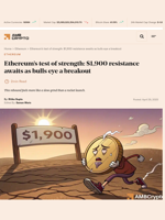 Ethereum's test of strength: $1,900 resistance awaits as bulls eye a breakout - AMBCrypto
