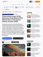 Polymarket Lands 2026 Germany Deal Before FIFA World Cup as European Market Access Stalls